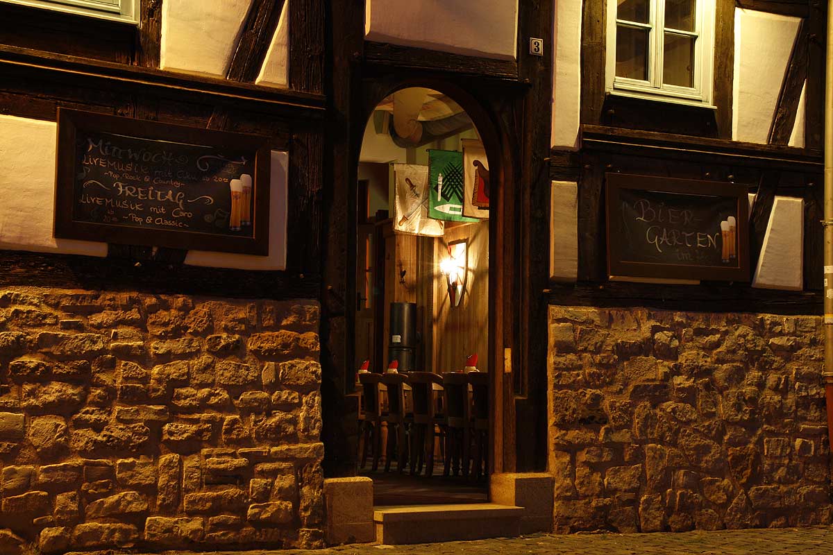 erfurt, nachtaufnahmen, fotos, altstadt, gassen, erfurter, kneipen, abendstimmung