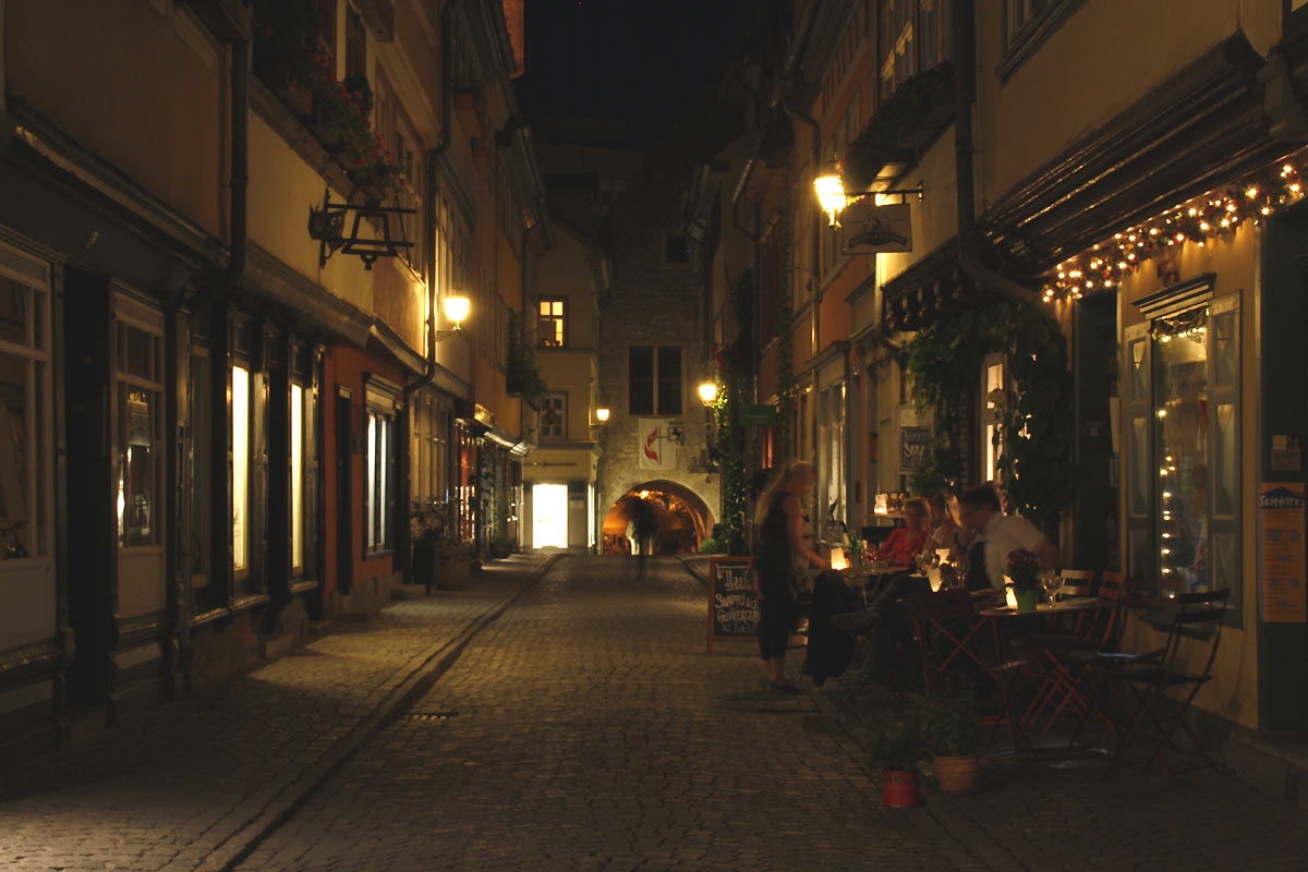 erfurt, nachtaufnahmen, fotos, altstadt, gassen, erfurter, kneipen, abendstimmung